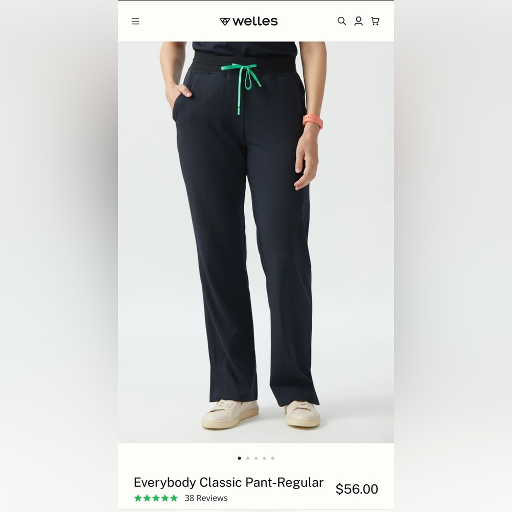 Welles Scrubs - Everybody Classic Pant (Regular, M)